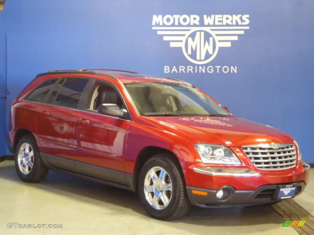 Inferno Red Pearl Chrysler Pacifica