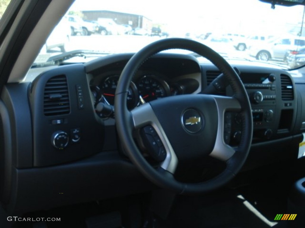 2012 Silverado 1500 LT Extended Cab 4x4 - Graystone Metallic / Ebony photo #10