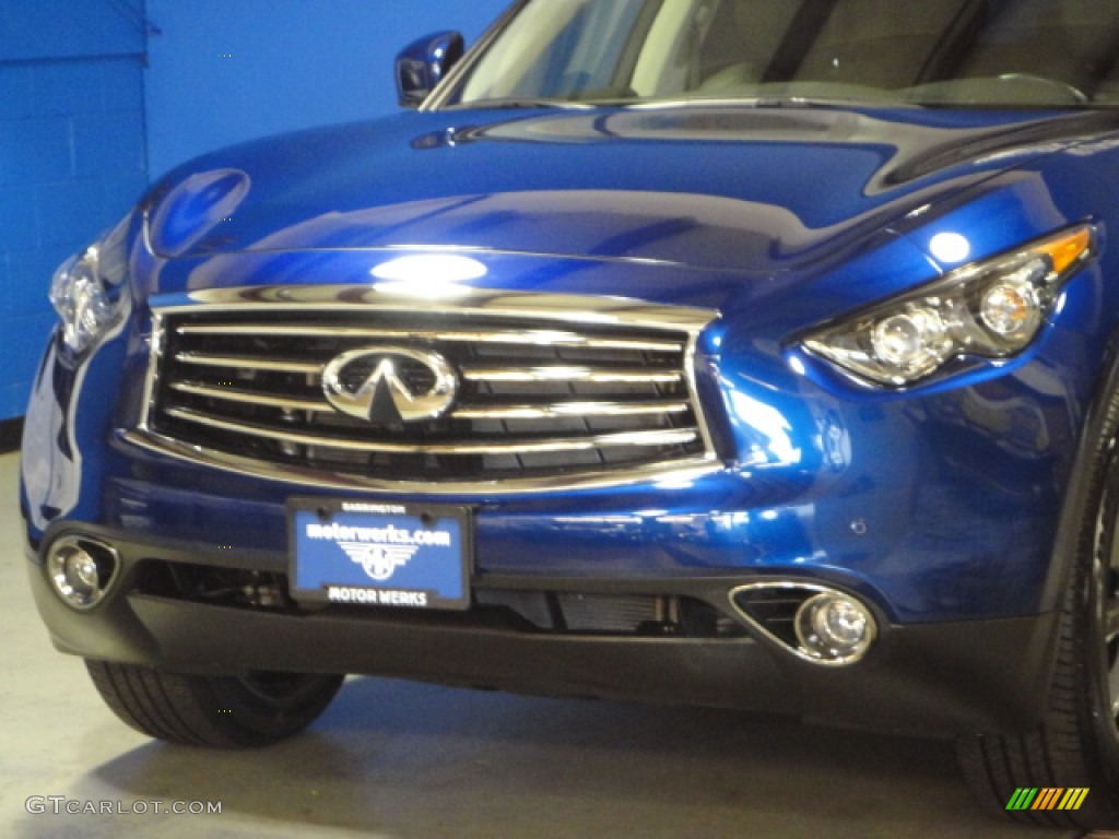 2012 FX 35 AWD Limited Edition - Iridium Blue / Graphite photo #3