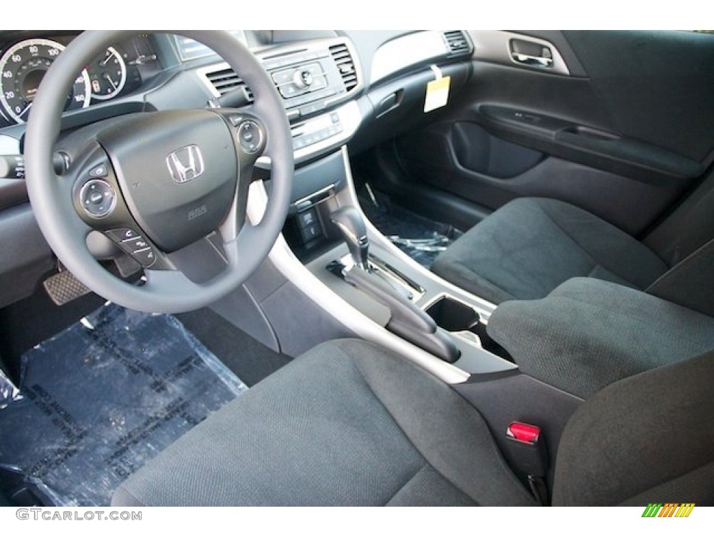 Black Interior 2013 Honda Accord LX Sedan Photo #70997880