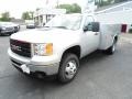 Quicksilver Metallic 2012 GMC Sierra 3500HD Regular Cab 4x4 Dually Chassis