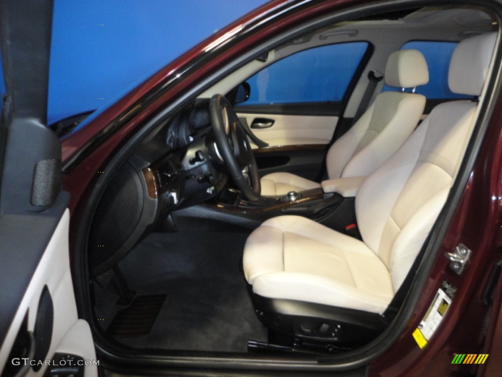 2009 3 Series 335xi Sedan - Barbara Red Metallic / Oyster Dakota Leather photo #13