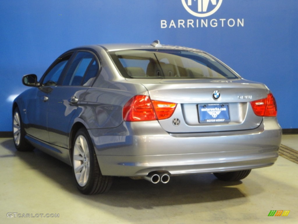 2009 3 Series 328xi Sedan - Space Grey Metallic / Black Dakota Leather photo #6