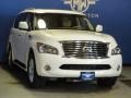 Moonlight White - QX 56 4WD Photo No. 1