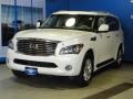 Moonlight White - QX 56 4WD Photo No. 3