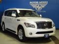 Moonlight White - QX 56 4WD Photo No. 1