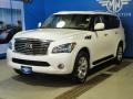 Moonlight White - QX 56 4WD Photo No. 4