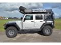 2011 Bright Silver Metallic Jeep Wrangler Unlimited Rubicon 4x4  photo #2