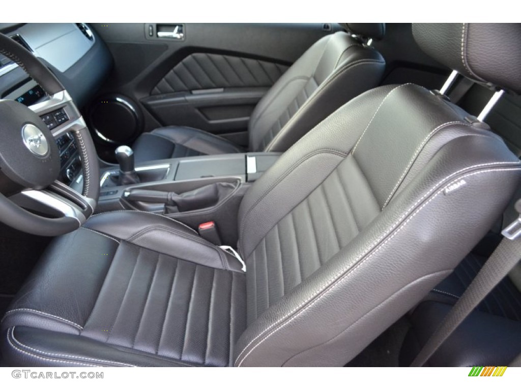 2012 Mustang GT Premium Coupe - Ingot Silver Metallic / Charcoal Black photo #19