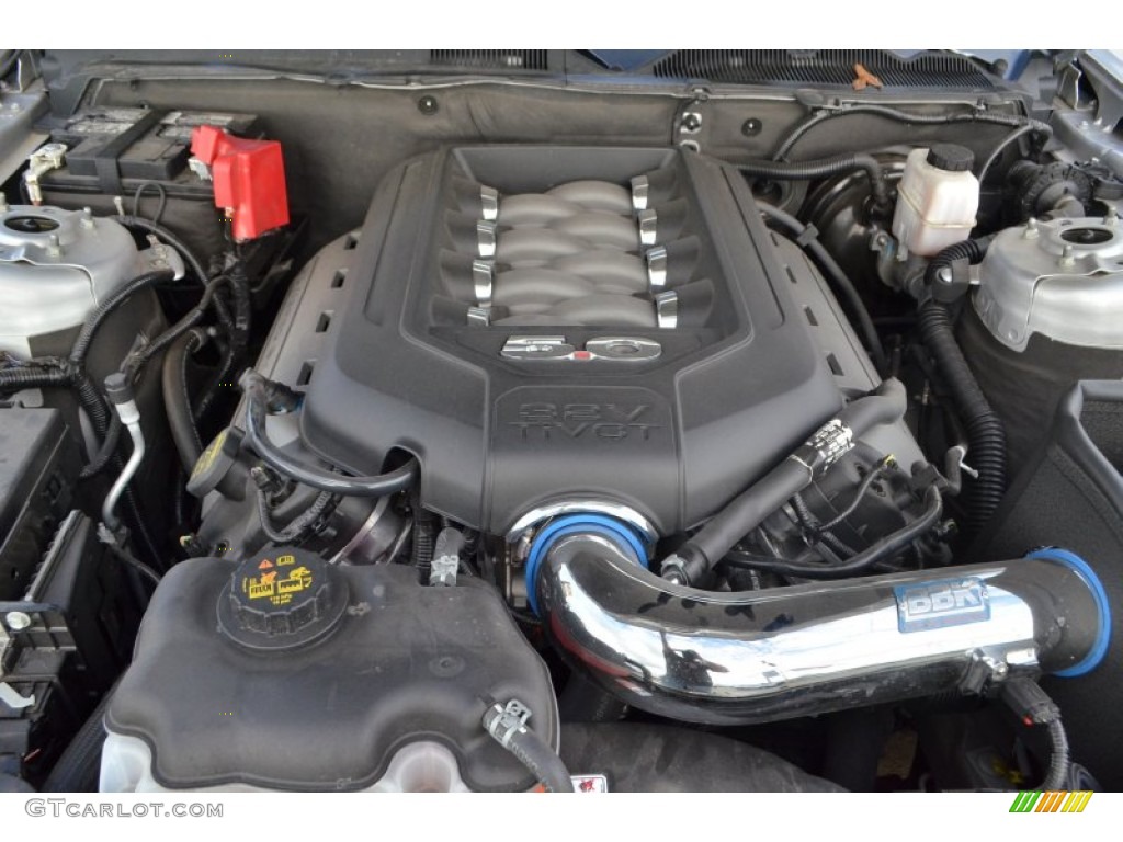 2012 Ford Mustang GT Premium Coupe 5.0 Liter DOHC 32-Valve Ti-VCT V8 Engine Photo #71000992