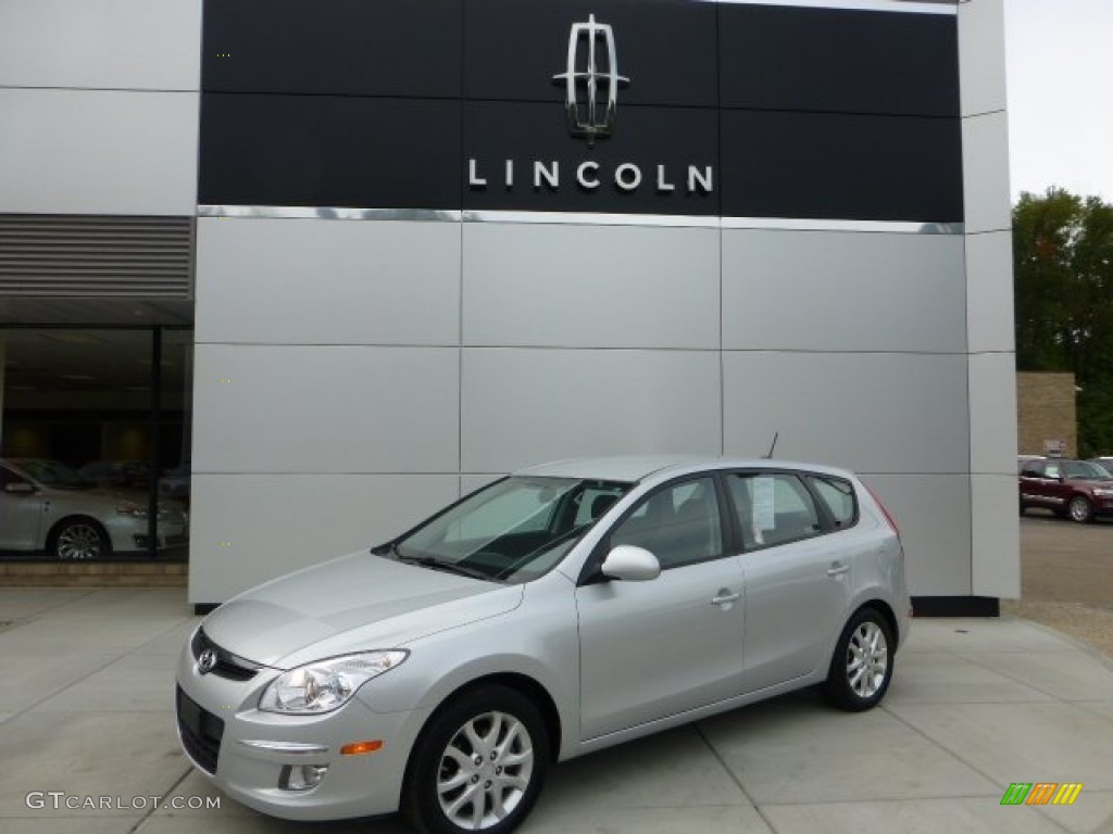2009 Elantra Touring - Quicksilver / Black photo #1