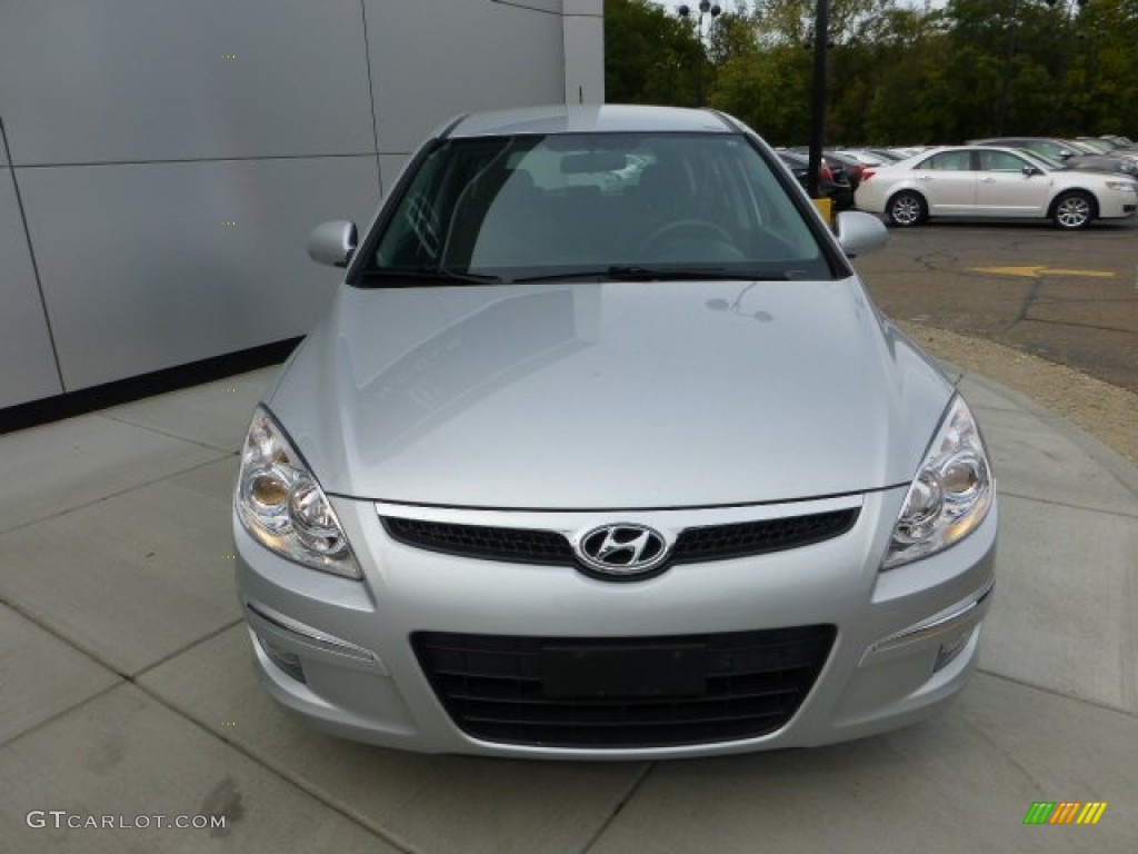 2009 Elantra Touring - Quicksilver / Black photo #8