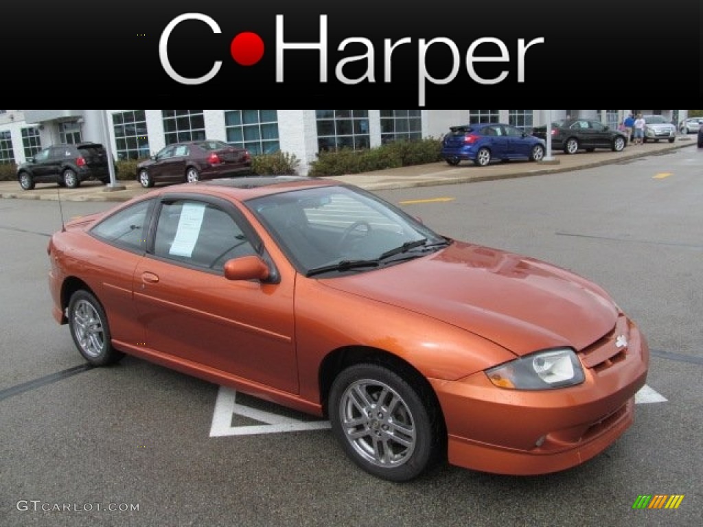 Sunburst Orange Chevrolet Cavalier