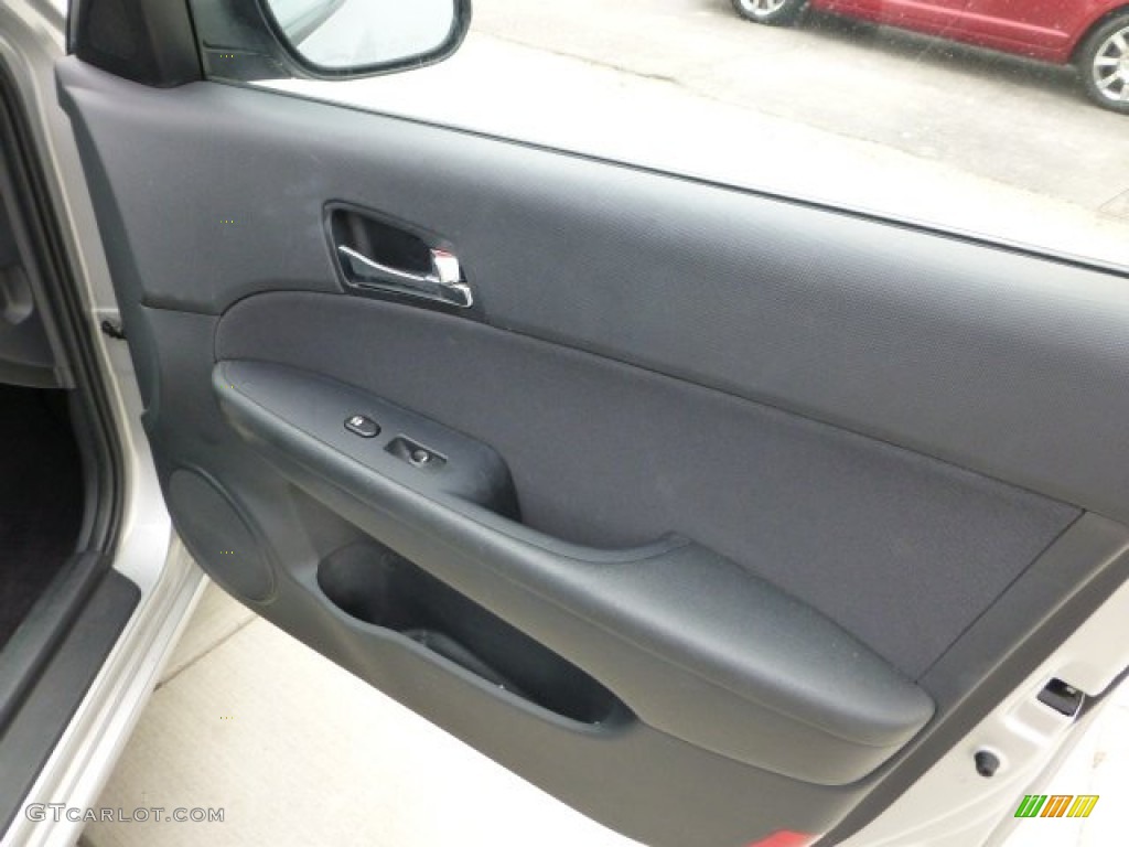2009 Elantra Touring - Quicksilver / Black photo #12