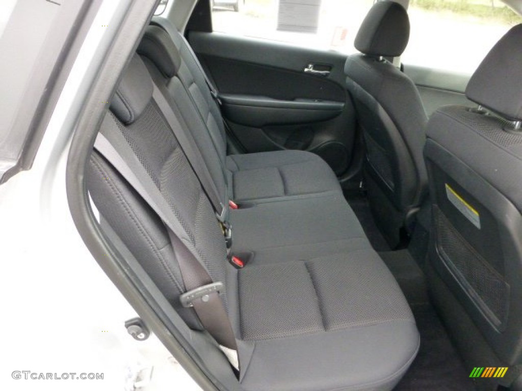 2009 Elantra Touring - Quicksilver / Black photo #13