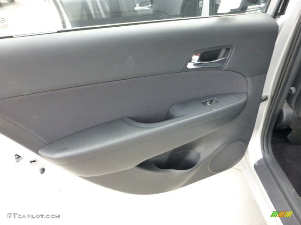 2009 Elantra Touring - Quicksilver / Black photo #18