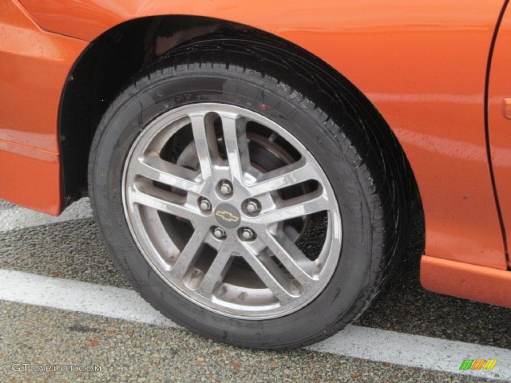 2004 Cavalier LS Sport Coupe - Sunburst Orange / Graphite photo #8