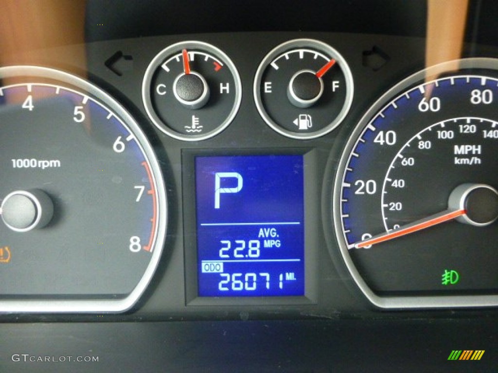 2009 Elantra Touring - Quicksilver / Black photo #25