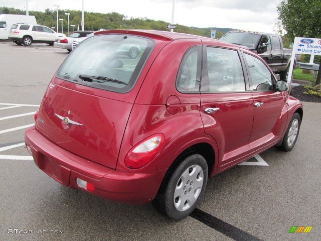 2007 PT Cruiser  - Inferno Red Crystal Pearl / Pastel Slate Gray photo #8