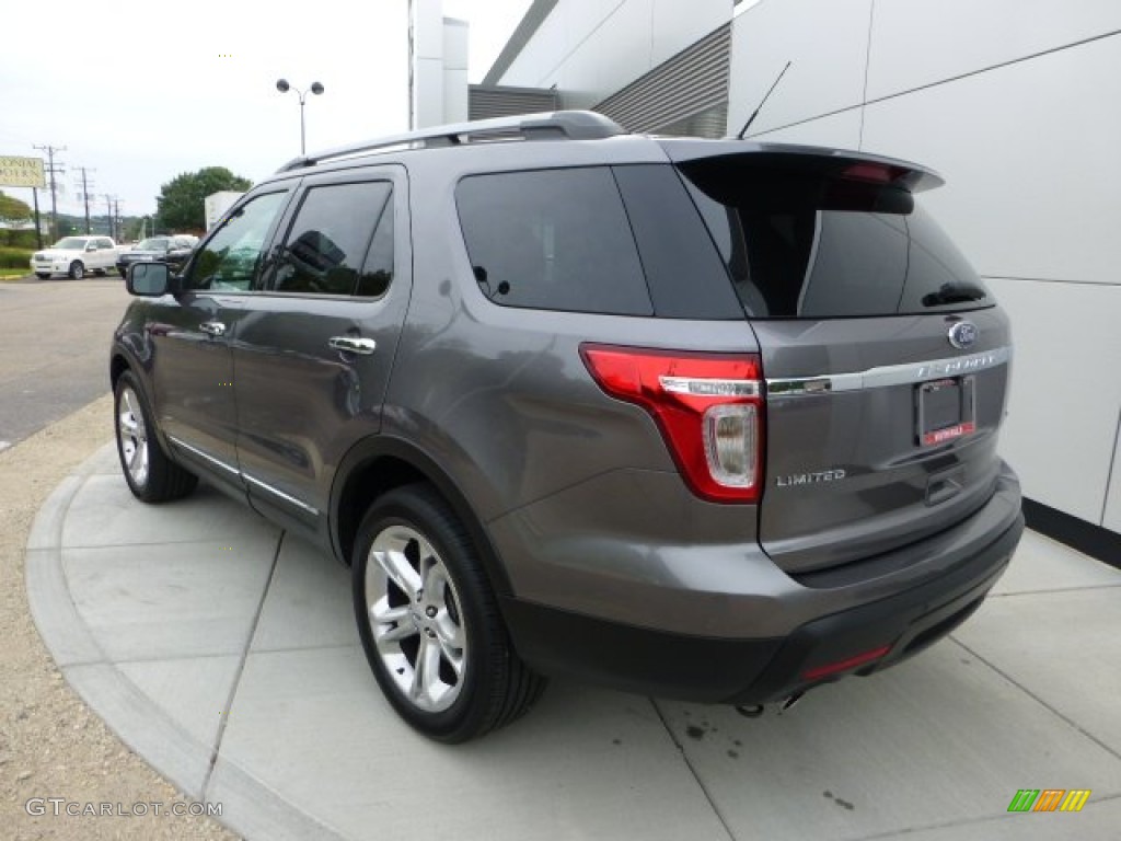 2012 Explorer Limited 4WD - Sterling Gray Metallic / Medium Light Stone photo #3