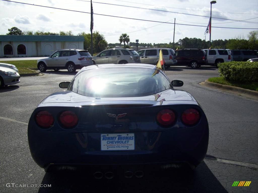 2006 Corvette Coupe - LeMans Blue Metallic / Cashmere Beige photo #5