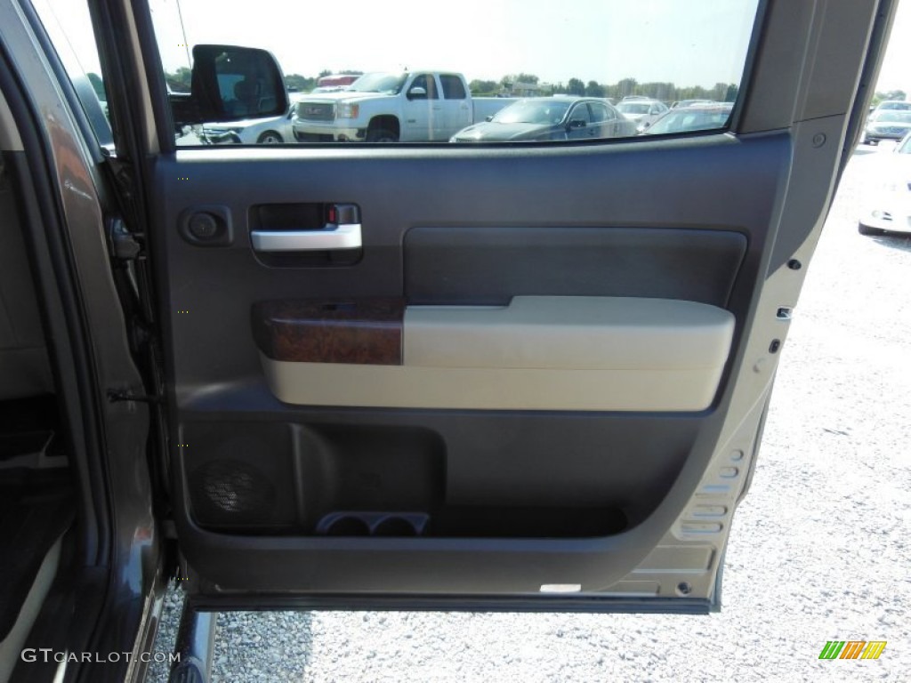 2010 Tundra Limited CrewMax 4x4 - Pyrite Brown Mica / Sand Beige photo #10
