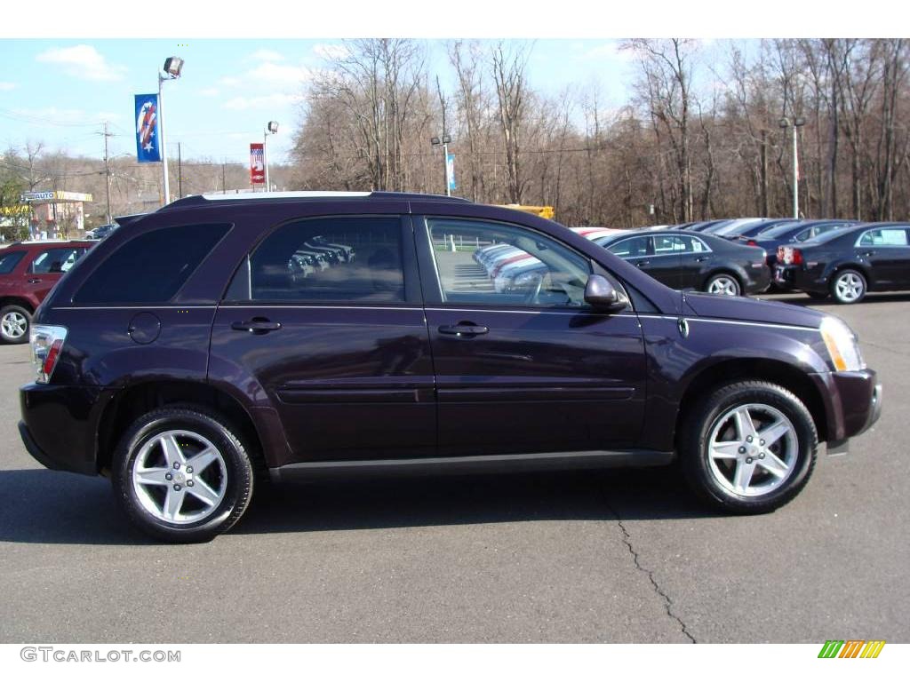 2006 Equinox LT AWD - Black Amethyst Metallic / Light Cashmere photo #4