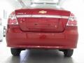 Sport Red 2011 Chevrolet Aveo LT Sedan Exterior