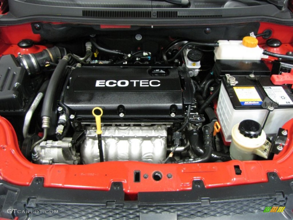 2011 Chevrolet Aveo LT Sedan 1.6 Liter DOHC 16-Valve VVT ECOTEC 4 Cylinder Engine Photo #71005066