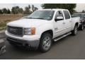2010 Summit White GMC Sierra 1500 SLE Crew Cab  photo #4