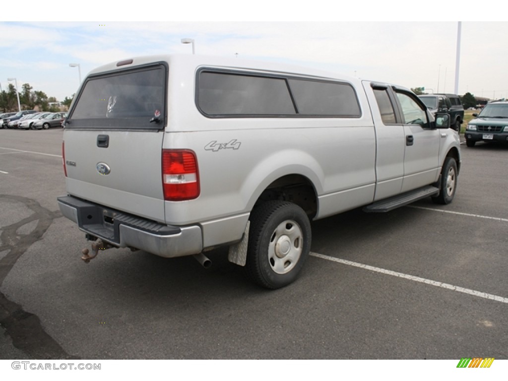 2006 F150 XL SuperCab 4x4 - Silver Metallic / Medium Flint photo #2