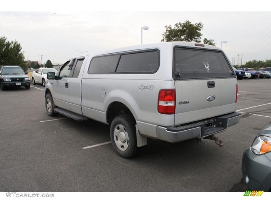 2006 F150 XL SuperCab 4x4 - Silver Metallic / Medium Flint photo #3