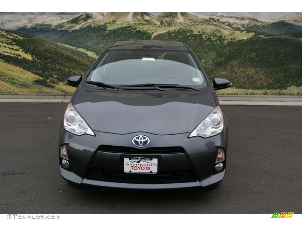 2012 Prius c Hybrid Four - Magnetic Gray Metallic / Black photo #3