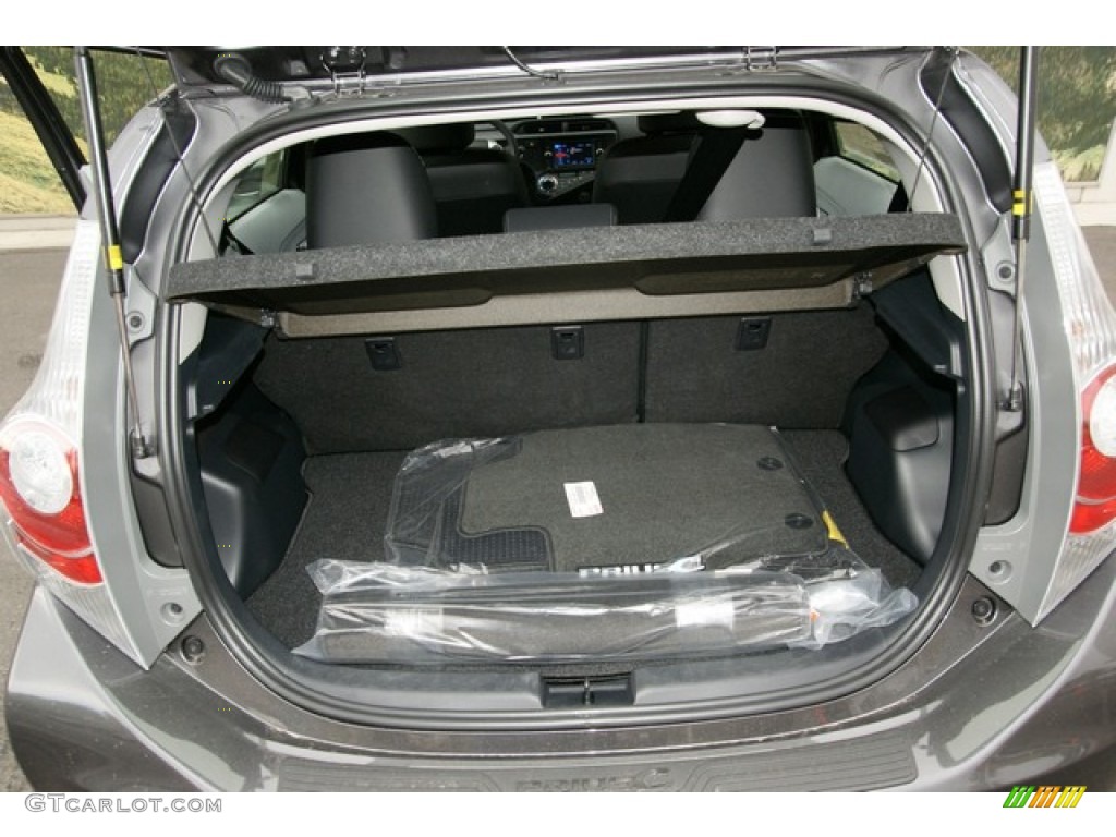2012 Prius c Hybrid Four - Magnetic Gray Metallic / Black photo #8