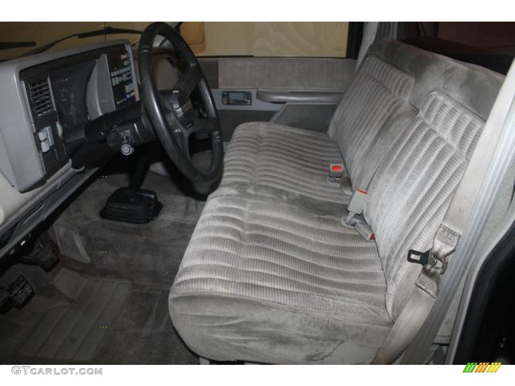 1991 C/K C1500 Regular Cab - Black / Gray photo #4