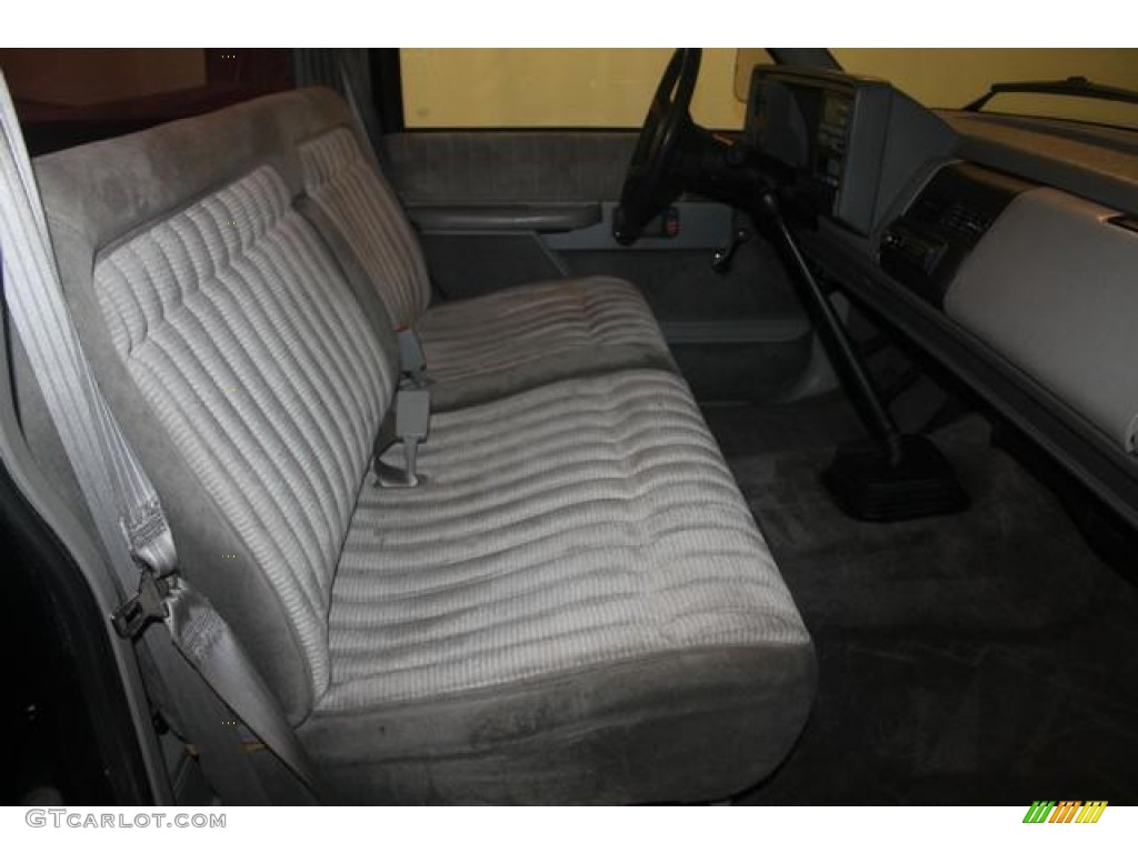1991 C/K C1500 Regular Cab - Black / Gray photo #5