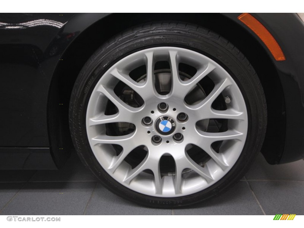 2009 3 Series 328i Coupe - Black Sapphire Metallic / Saddle Brown Dakota Leather photo #9