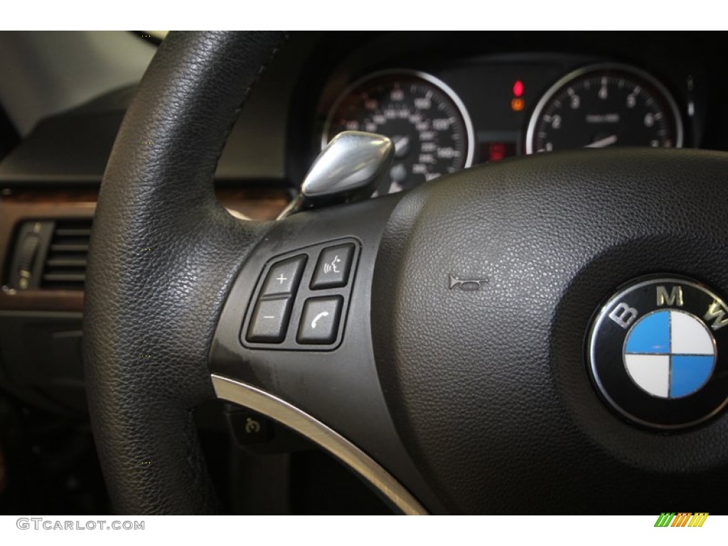 2009 3 Series 328i Coupe - Black Sapphire Metallic / Saddle Brown Dakota Leather photo #25