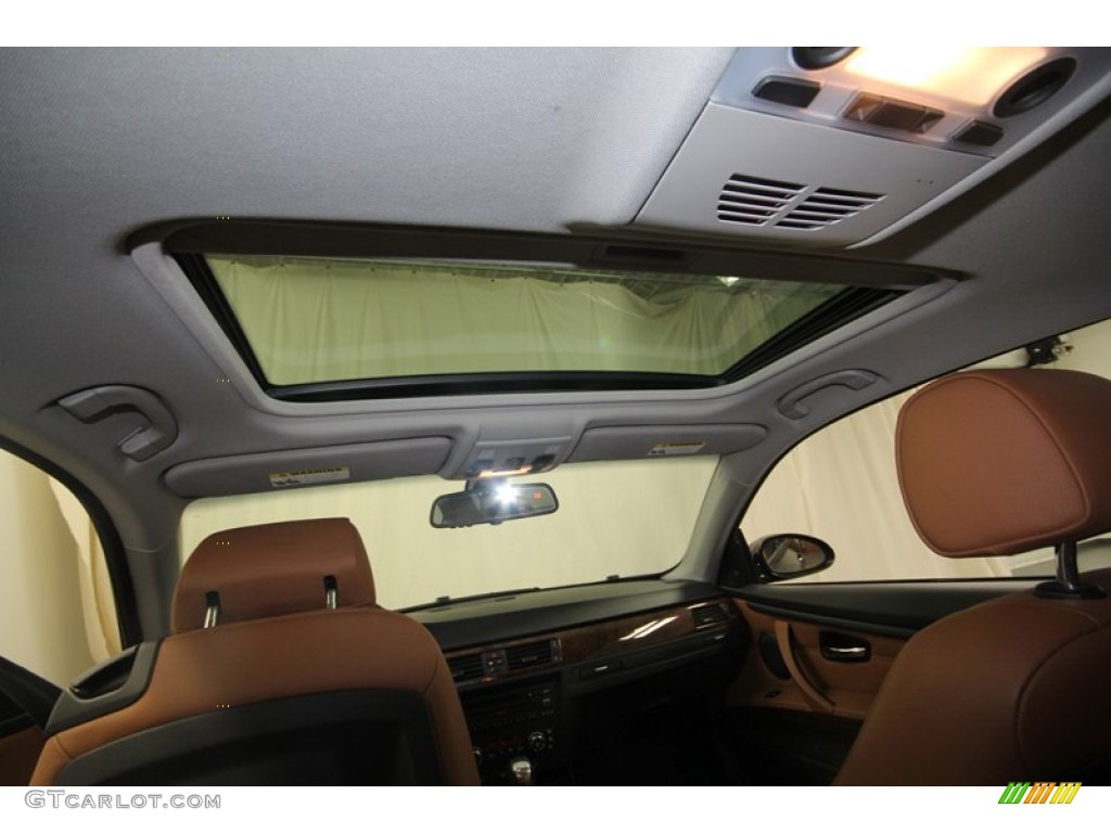 2009 3 Series 328i Coupe - Black Sapphire Metallic / Saddle Brown Dakota Leather photo #28