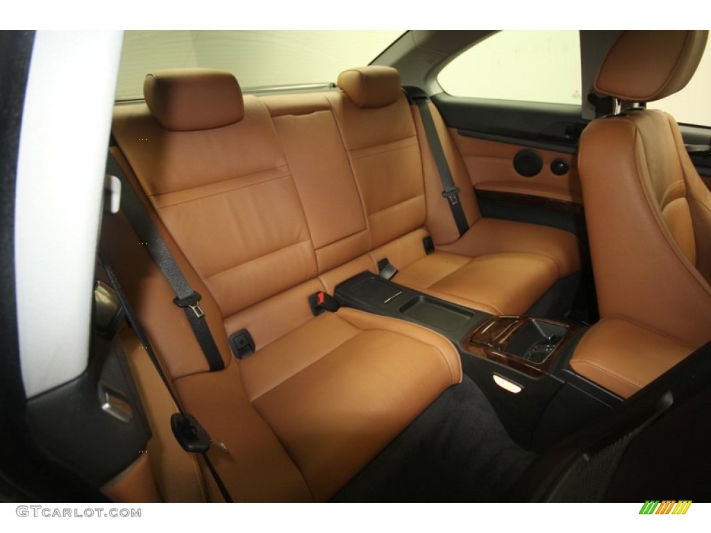 2009 3 Series 328i Coupe - Black Sapphire Metallic / Saddle Brown Dakota Leather photo #30