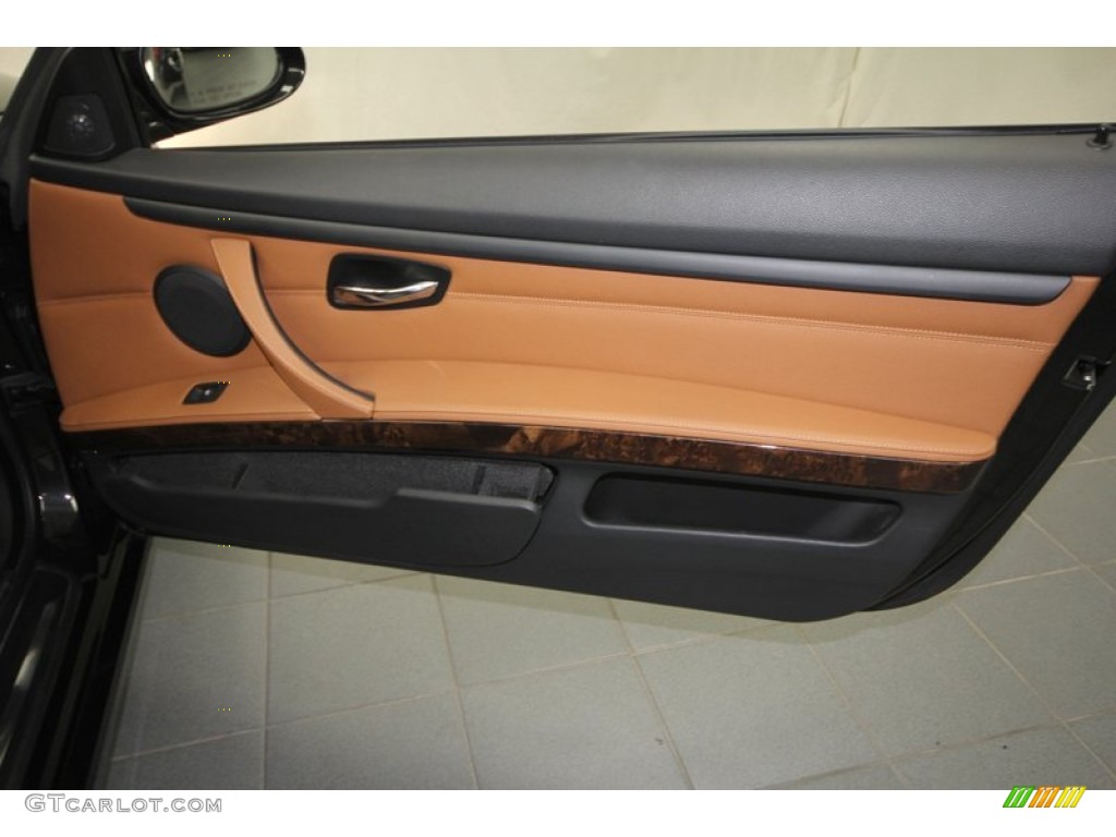 2009 3 Series 328i Coupe - Black Sapphire Metallic / Saddle Brown Dakota Leather photo #33