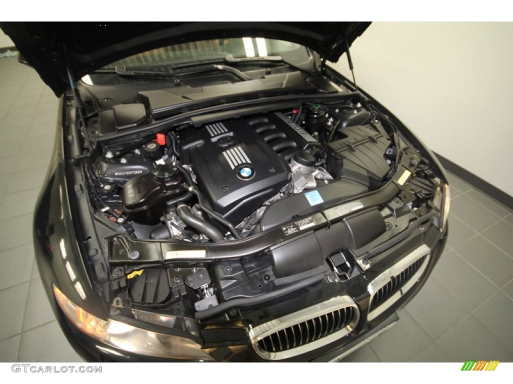 2009 3 Series 328i Coupe - Black Sapphire Metallic / Saddle Brown Dakota Leather photo #35