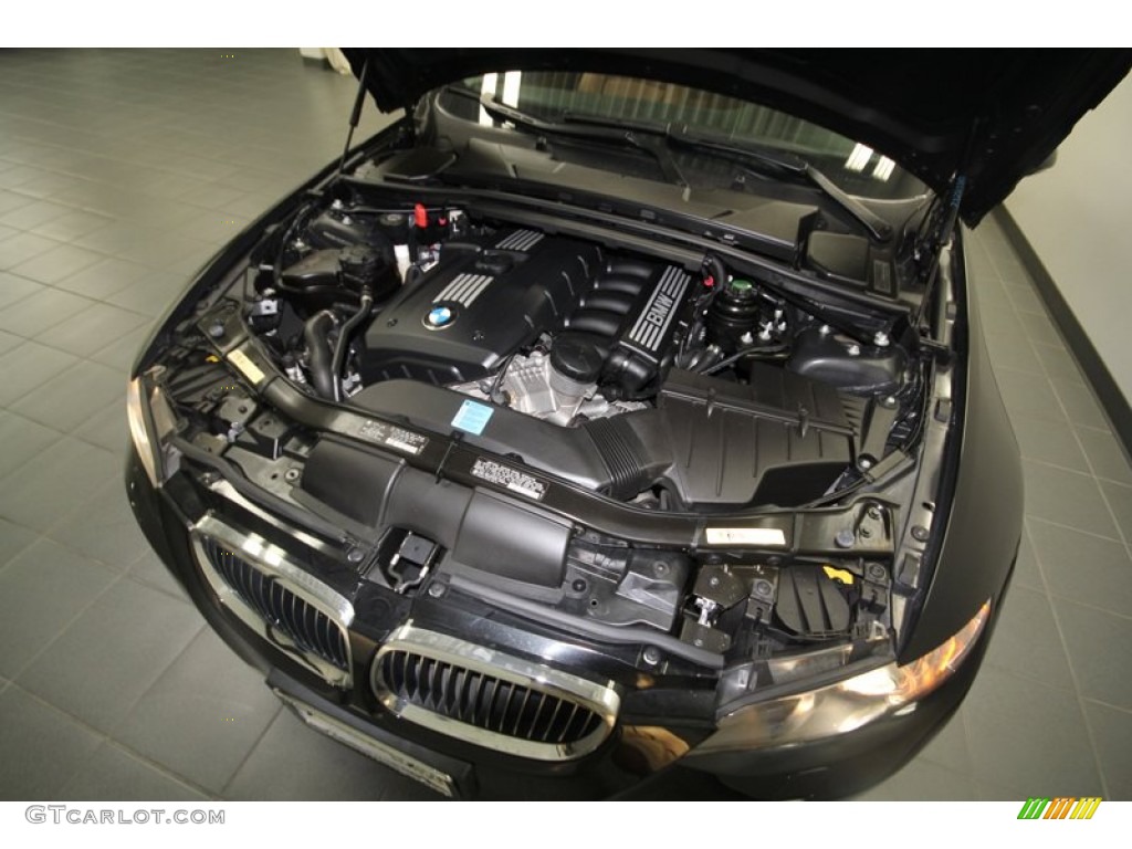 2009 3 Series 328i Coupe - Black Sapphire Metallic / Saddle Brown Dakota Leather photo #36