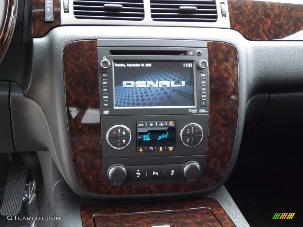 2013 Sierra 1500 Denali Crew Cab AWD - Onyx Black / Ebony photo #9