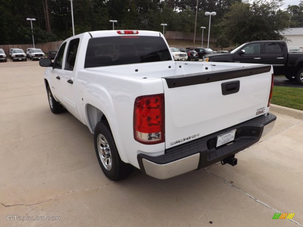 2013 Sierra 1500 SL Crew Cab - Summit White / Dark Titanium photo #3