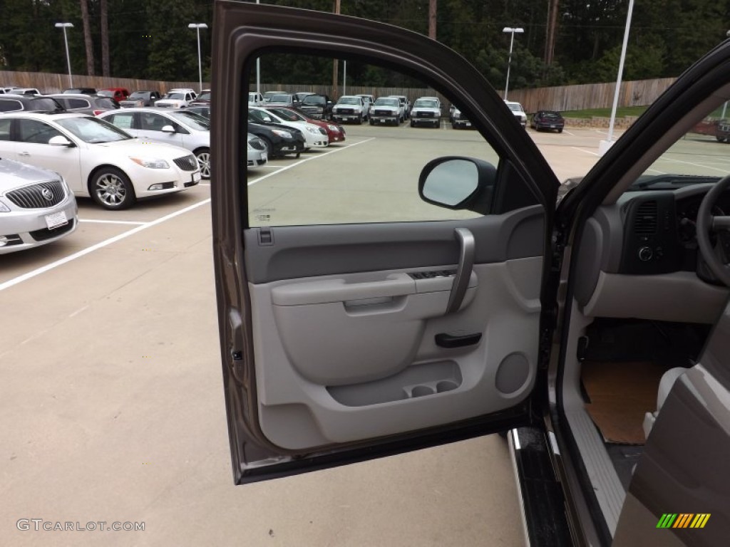 2013 Sierra 1500 SLE Crew Cab 4x4 - Mocha Steel Metallic / Light Titanium/Dark Titanium photo #14