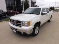 2013 White Diamond Tricoat GMC Sierra 1500 SLE Crew Cab  photo #1