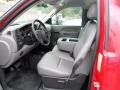 2012 Fire Red GMC Sierra 3500HD Regular Cab 4x4 Dump Truck  photo #4