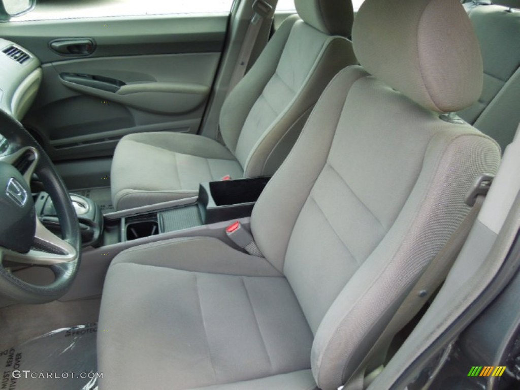2011 Civic DX-VP Sedan - Polished Metal Metallic / Gray photo #9