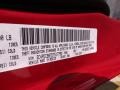 PRA: Brilliant Red Tri-Coat Pearl 2013 Dodge Journey SXT Color Code